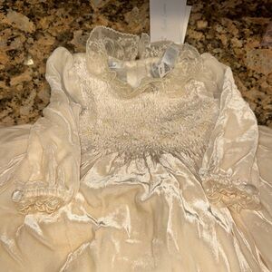 Ralph Lauren BabyElegant Cream Lace Dress